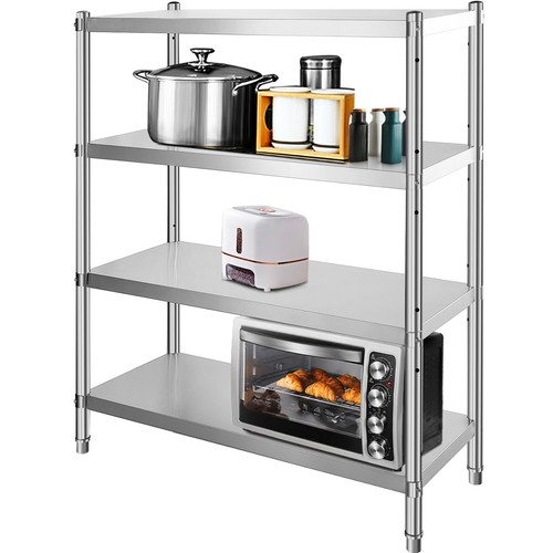 Stainless steel kitchen shelf - steel,