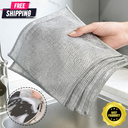 Metal dish scrubber - metal, cleaning